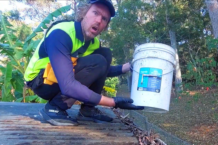 
Having a bucket is a fundamental aspect of portstephens gutter cleaning.